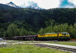 WPYR  returning to Skagway with an earlier train